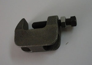 Malleable Iron Top Beam Clamp- Wide Mouth
