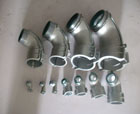 Malleable Iron Squeeze Type 90bConnectors with Insulated Throat